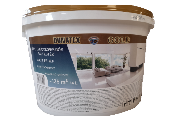 Dunatex Gold beltéri diszperziós falfesték